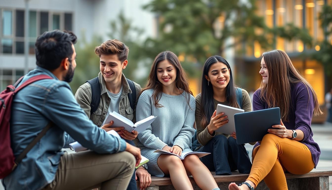 Students and educational resources in a modern learning environment